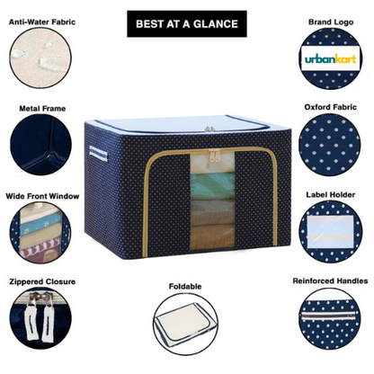 Bramley™  - Wardrobe Clothes Storage Organizer, Store Clothes, Winter Wear, Toys and Bed Linen