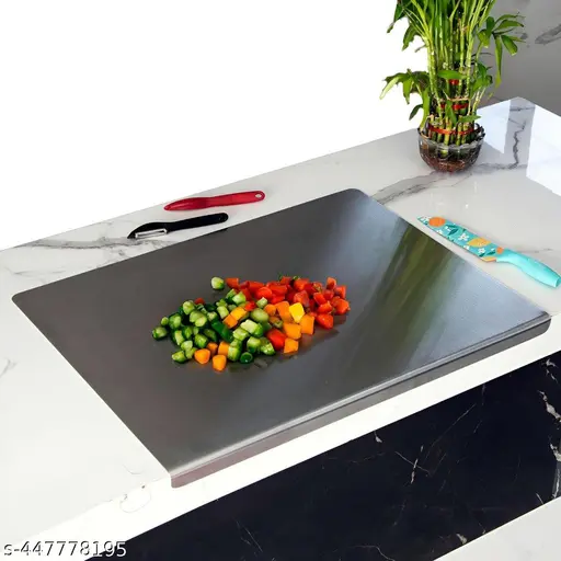 Stainless Steel Chopping Board - LARGE 41 cm X 30 cm