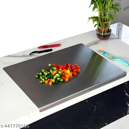 Stainless Steel Chopping Board - LARGE 41 cm X 30 cm